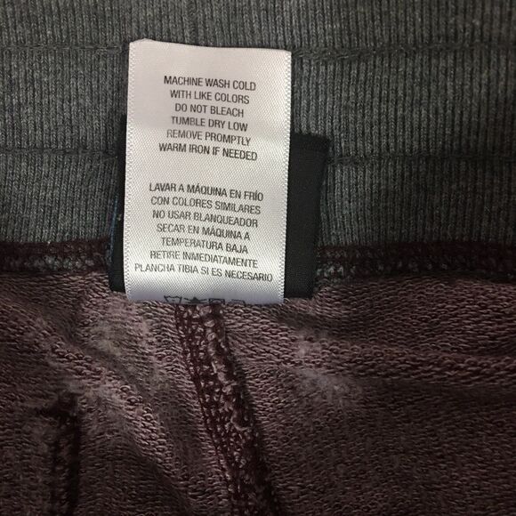 Amplify Boys Jogger Pants Maroon Stretch Waist Size Small 8 Preowned - Picture 7 of 8